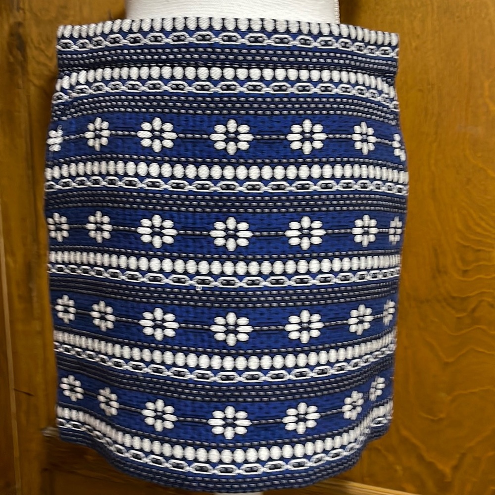 J.Crew Floral Brocade Mini Skirt - EUC